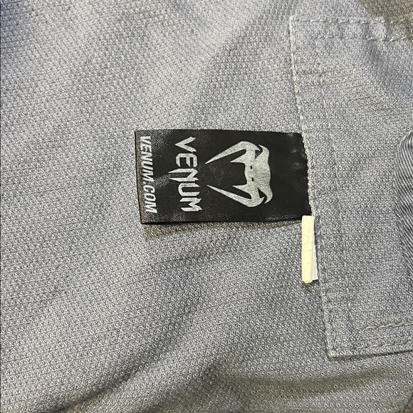 Venum Contender Brazilian Jiu-Jitsu Gi Size C1 Youth Gray Jacket Only BJJ - Picture 5 of 9